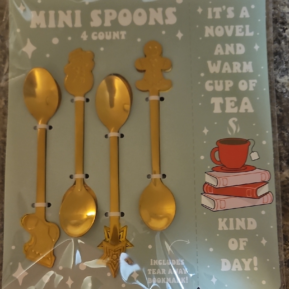 Mini Spoons Set - Gold - Picture 1 of 1